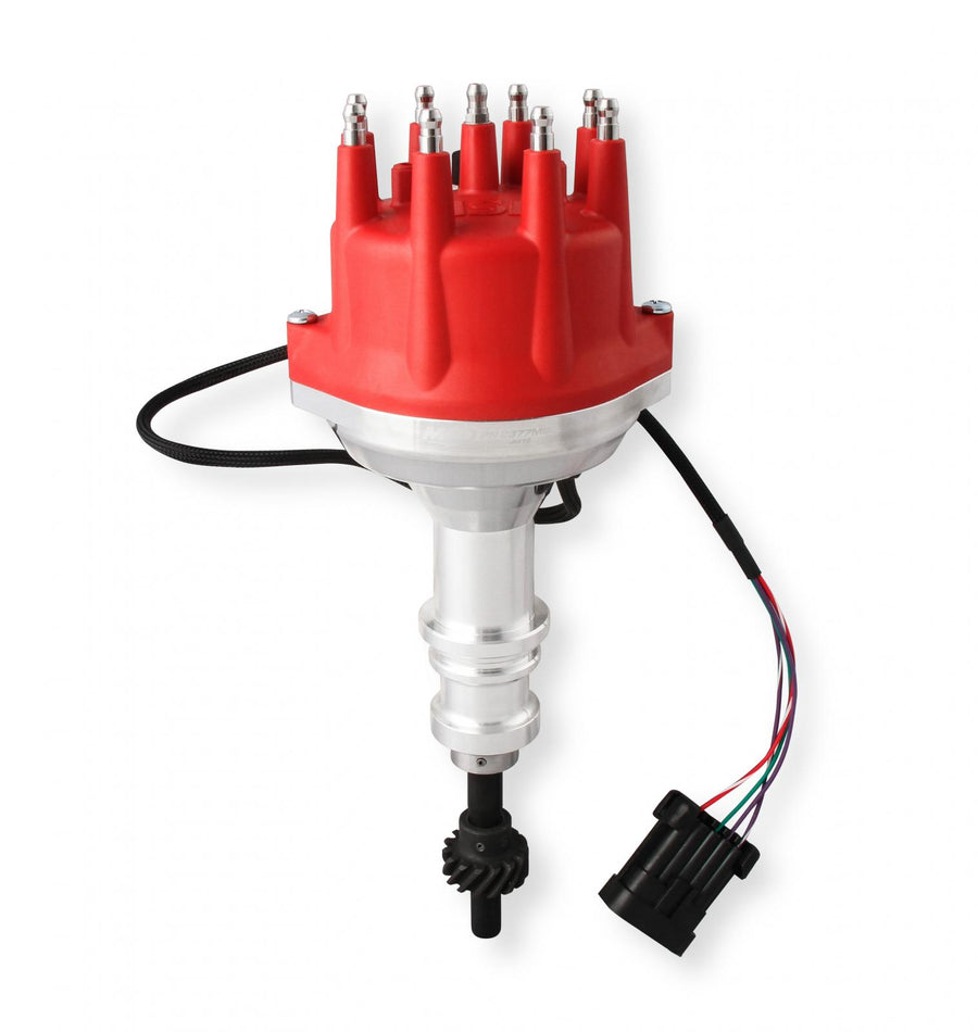 Ford 289, 302 Dual Sync Distributor Pro-Billet Dual Sync EFI Distributors With Steel Gear Is Designed To Work With Holley Efi, And Other Sequential EFI Systems That Support Hall Effect Crank And Cams Sensor Inputs MSD Ignition