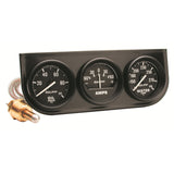 AutoMeter GAUGE CONSOLE, OILP/WTMP/AMP, 2