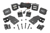 LED Light Kit | Front Mount | 2" Black Pair | Polaris XPEDITION XP 