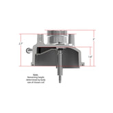 Tall LS Valve Covers Polished Tall LS Valve Covers W/ Coil Mounting Posts, Cast Aluminum Polished Finish Holley