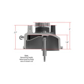 Tall LS Valve Covers Satin Black Tall LS Valve Covers W/ Coil Mounting Posts, Cast Aluminum Satin Black Finish Holley