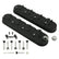Tall LS Valve Covers Satin Black Tall LS Valve Covers W/ Coil Mounting Posts, Cast Aluminum Satin Black Finish Holley