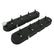 Tall LS Valve Covers Satin Black Tall LS Valve Covers W/ Coil Mounting Posts, Cast Aluminum Satin Black Finish Holley