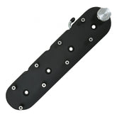 Tall LS Valve Covers Satin Black Tall LS Valve Covers W/ Coil Mounting Posts, Cast Aluminum Satin Black Finish Holley