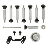 Tall LS Valve Covers Satin Black Tall LS Valve Covers W/ Coil Mounting Posts, Cast Aluminum Satin Black Finish Holley
