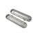 Vintage Series Finned LS Valve Covers, Standard Height Polished Vintage Series Standard Height LS Valve Covers, Cast Aluminum Polished Finish Holley