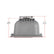Valve Covers Muscle Series Finned SBC Natural Chevrolet Small Block Perimeter Bolt Cast Aluminum Holley