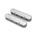 2-Piece Chevrolet Script Valve Cover Gen III/iv LS Natural Chevrolet Gen III/iv LS Cast Aluminum Coil-Mounting Base & Integrated Coil Cover Holley