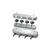 2-Piece Chevrolet Script Valve Cover Gen III/iv LS Natural Chevrolet Gen III/iv LS Cast Aluminum Coil-Mounting Base & Integrated Coil Cover Holley