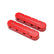 2-Piece Chevrolet Script Valve Cover Gen III/iv LS Gloss Red Machined Chevrolet Gen III/iv LS Cast Aluminum Coil-Mounting Base & Integrated Coil Cover Holley