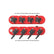 2-Piece Chevrolet Script Valve Cover Gen III/iv LS Gloss Red Machined Chevrolet Gen III/iv LS Cast Aluminum Coil-Mounting Base & Integrated Coil Cover Holley