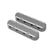 2-Piece Finned Valve Cover Gen III/iv LS Natural Chevrolet Gen III/iv LS Cast Aluminum Coil-Mounting Base & Integrated Coil Cover Holley