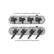 2-Piece Finned Valve Cover Gen III/iv LS Natural Chevrolet Gen III/iv LS Cast Aluminum Coil-Mounting Base & Integrated Coil Cover Holley
