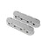 2-Piece Finned Valve Cover Gen III/iv LS Polished Chevrolet Gen III/iv LS Cast Aluminum Coil-Mounting Base & Integrated Coil Cover Holley