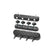 2-Piece Finned Valve Cover Gen III/iv LS Satin Black Machined Chevrolet Gen III/iv LS Cast Aluminum Coil-Mounting Base & Integrated Coil Cover Holley