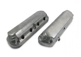 2-Piece Ford Style Valve Cover Gen III/iv LS Natural Chevrolet Gen III/iv LS Cast Aluminum Coil-Mounting Base & Integrated Coil Cover Holley