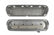 2-Piece Ford Style Valve Cover Gen III/iv LS Natural Chevrolet Gen III/iv LS Cast Aluminum Coil-Mounting Base & Integrated Coil Cover Holley