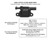 2-Piece Pontiac Style Valve Cover Gen III/iv LS Natural Chevrolet Gen III/iv LS Cast Aluminum Coil-Mounting Base & Integrated Coil Cover Holley