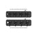 2-Piece Pontiac Style Valve Cover Gen III/iv LS Satin Black Chevrolet Gen III/iv LS Cast Aluminum Coil-Mounting Base & Integrated Coil Cover Holley
