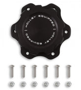 Equipped Billet Fuel Cell Cap 6-Bolt Flange Holley