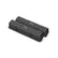 Valve Covers Vintage Series Finned SBC Satin Black Machined Chevrolet Small Block Without Emissions Provisions Perimeter Bolt Cast Aluminum Holley