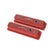 Vintage Finned Valve Cover Script SBC Center Bolt Gloss Red Machined Small Block Chevrolet ZZ6/Vortec Center Bolt Valve Cover Emissions Provision Holley