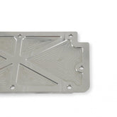 LS Valley Cover Trussed GM LS2/LS3/LS7/LSX Trussed Valley Cover, Natural Billet Holley