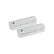 GM Licensed Valve Cover Track Series BBC Fabricated Aluminum Natural Anodized 1965-2000 Chevrolet 396-454 Big Block 1/4 Thick Billet Rail Holley