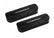 GM Licensed Valve Cover Track Series BBC Fabricated Aluminum Long Bolt Black 1965-2000 Chevrolet 396-454 Big Block 1/4 Thick Billet Rail Holley