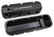 GM Licensed Valve Cover Track Series BBC Fabricated Aluminum Short Bolt Black 1965-2000 Chevrolet Big Block 396-454 Cubic Inch Smooth Top W/hole Long Bolt Holley