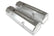 GM Licensed Valve Cover Track Series SBC Fabricated Aluminum Perimeter Bolt Silver 1958-1986 Chevrolet Small Block 283-400 Cubic Inch Flat Top Holley