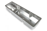 GM Licensed Valve Cover Track Series SBC Fabricated Aluminum Perimeter Bolt Silver 1958-1986 Chevrolet Small Block 283-400 Cubic Inch Flat Top Holley