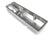 GM Licensed Valve Cover Track Series SBC Fabricated Aluminum Perimeter Bolt Silver 1958-1986 Chevrolet Small Block 283-400 Cubic Inch Flat Top Holley