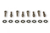 GM Licensed Valve Cover Track Series SBC Fabricated Aluminum Perimeter Bolt Silver 1958-1986 Chevrolet Small Block 283-400 Cubic Inch Flat Top Holley