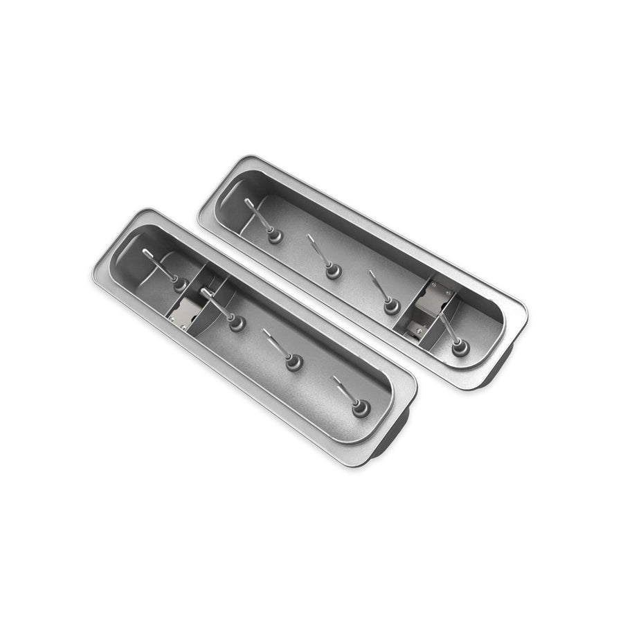 GM Licensed Valve Cover Muscle Series SBC Center Bolt Satin Black Machined Small Block Chevrolet ZZ6/Vortec Emissions Provision Holley