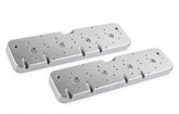 LS Valve Cover Adapter Plates Small Block Chevy to LS Polished Finish Holley