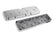 LS Valve Cover Adapter Plates Small Block Chevy to LS Polished Finish Holley