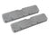 LS Valve Cover Adapter Plates Small Block Chevy to LS Natural Finish Holley
