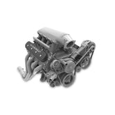 Tall LS Valve Cover with Bowtie/chevrolet Logo Satin Black Machined Finish Includes Lengthened Hardware, OE Style Baffle System, and Billet Fill Cap Holley