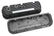 M/T Valve Covers Vintage Style Finned BBC Satin Black Chevrolet Big Block Cast Aluminum Holley