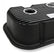 M/T Valve Covers Vintage Style Finned BBC Satin Black Chevrolet Big Block Cast Aluminum Holley
