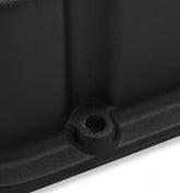 M/T Valve Covers Vintage Style Finned BBC Satin Black Chevrolet Big Block Cast Aluminum Holley