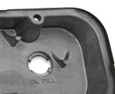 M/T Valve Covers Vintage Style Finned BBC Satin Black Chevrolet Big Block Cast Aluminum Holley