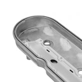 Standard Height LS Valve Covers for Dry Sump Applications Natural Cast Standard Height LS Dry Sump Valve Covers Without Oil Fill, Cast Aluminum Natural Cast Finish Holley