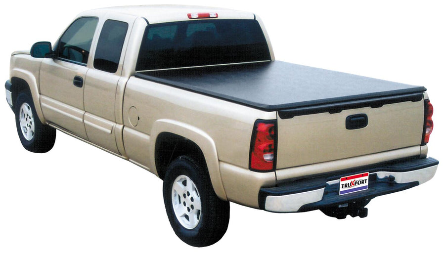 TruXport Tonneau Cover Black 1988-1998 Chevy/GMC C/K 1500/1988-2000 C/K 2500/3500 6 Foot 6 Inch Bed Truxedo