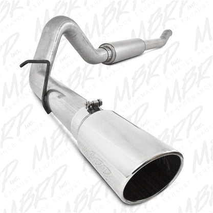 MBRP 2003-2007 Ford F-250/350 6.0L EC/CC Turbo Back Single Side (Stock Cat) | S6206AL