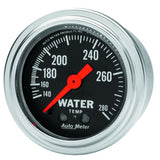 AutoMeter Traditional incandescent lighting illuminates around the perimeter of the dial 2431