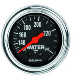 AutoMeter Traditional incandescent lighting illuminates around the perimeter of the dial 2433
