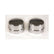 Chrome Dust Caps 1.790 Inch diameter Mr Gasket