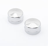 Chrome Dust Caps 2.08 Inch diameter Mr Gasket